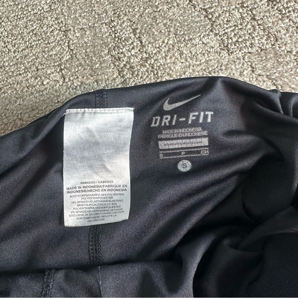 Nike Aqua Blue Athletic Running Shorts - Picture 5 of 6